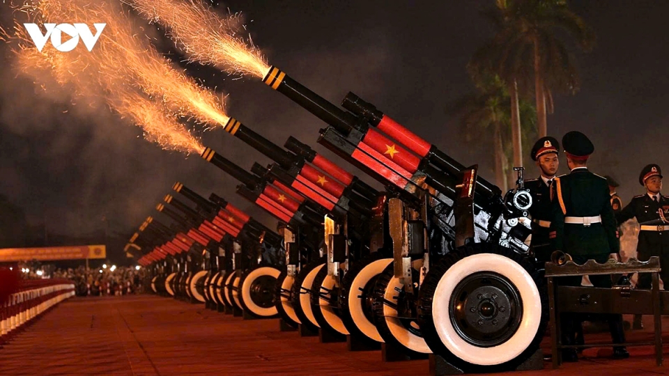 Artillery conducts live firing rehearsal ahead of National Day ceremony